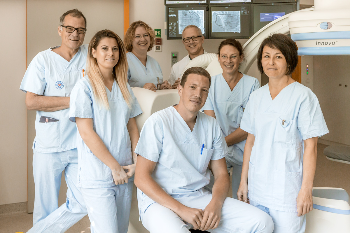 Das Herzkatheterteam